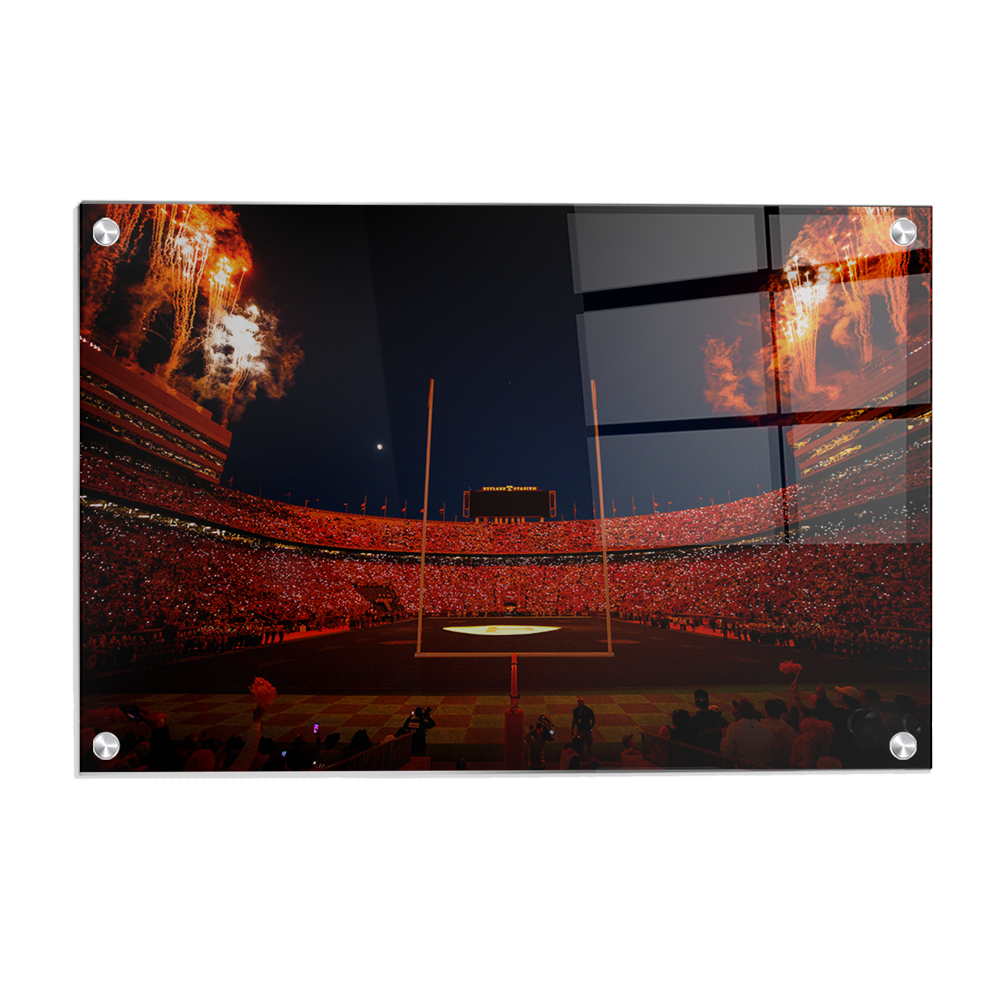 Tennessee Volunteers - Spot Light On Light Up Tennessee - College Wall Art #Canvas