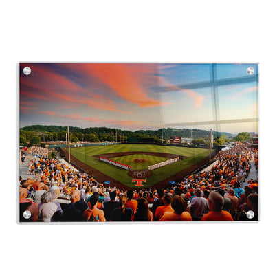 Tennessee Volunteers - Baseball Time in Tennessee - College Wall Art #Acrylic