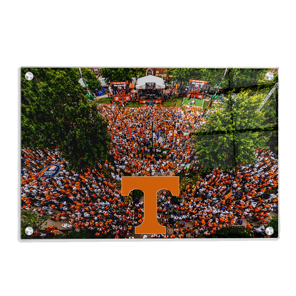Tennessee Volunteers - Game Day Aerial - College Wall Art #Canvas