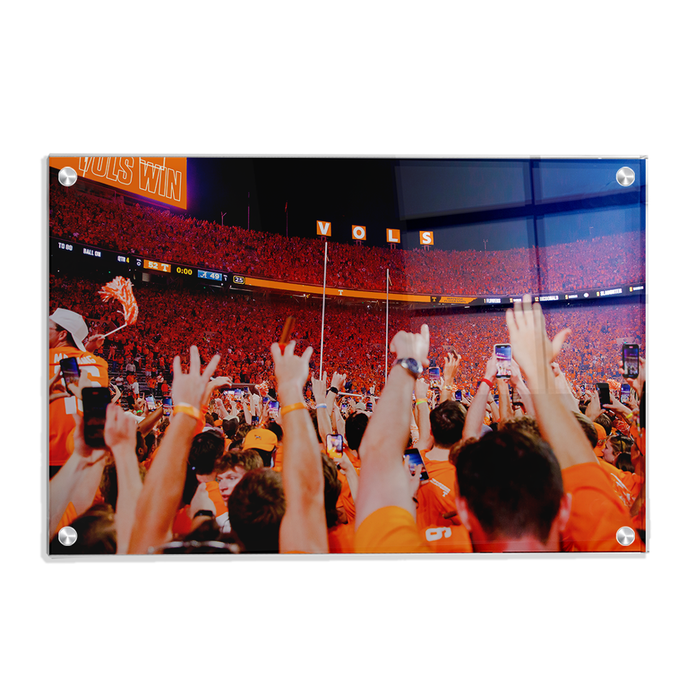 Tennessee Volunteers - Vols Celebrate - College Wall Art #Canvas