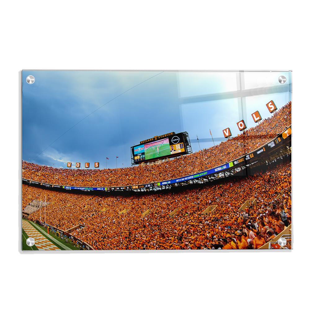 Tennessee Volunteers - VOLS VOLS Orange Out - College Wall Art #Canvas