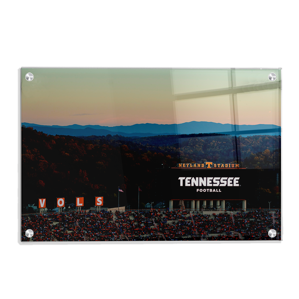 Tennessee Volunteers - Tennessee Football on an Autumn Day - College Wall Art #Canvas