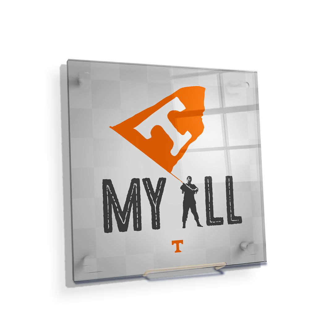 Tennessee Volunteers - My Vol All - College Wall Art #Canvas