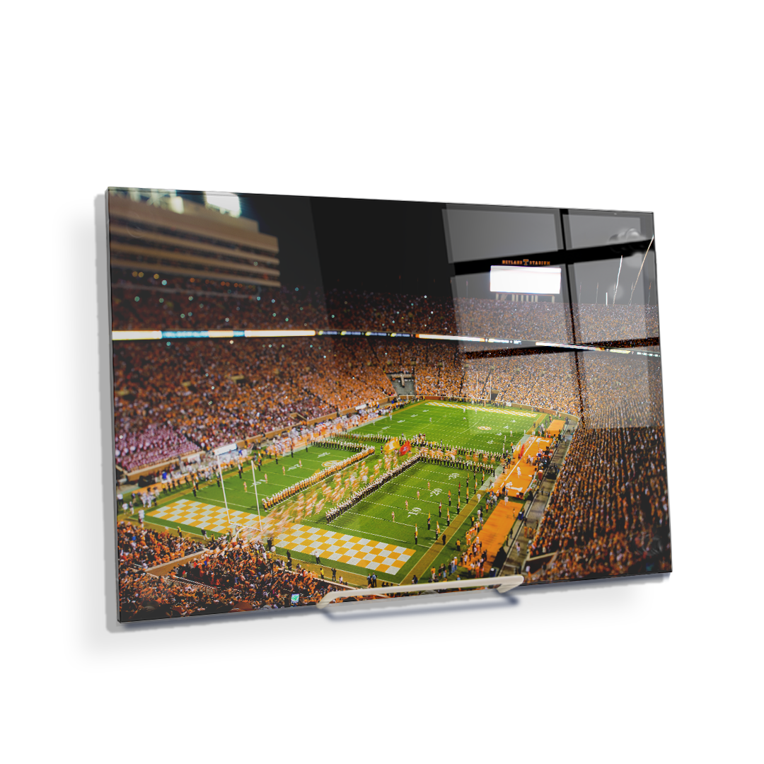 Tennessee Volunteers - Running Through the T 2015 - College Wall Art #Canvas