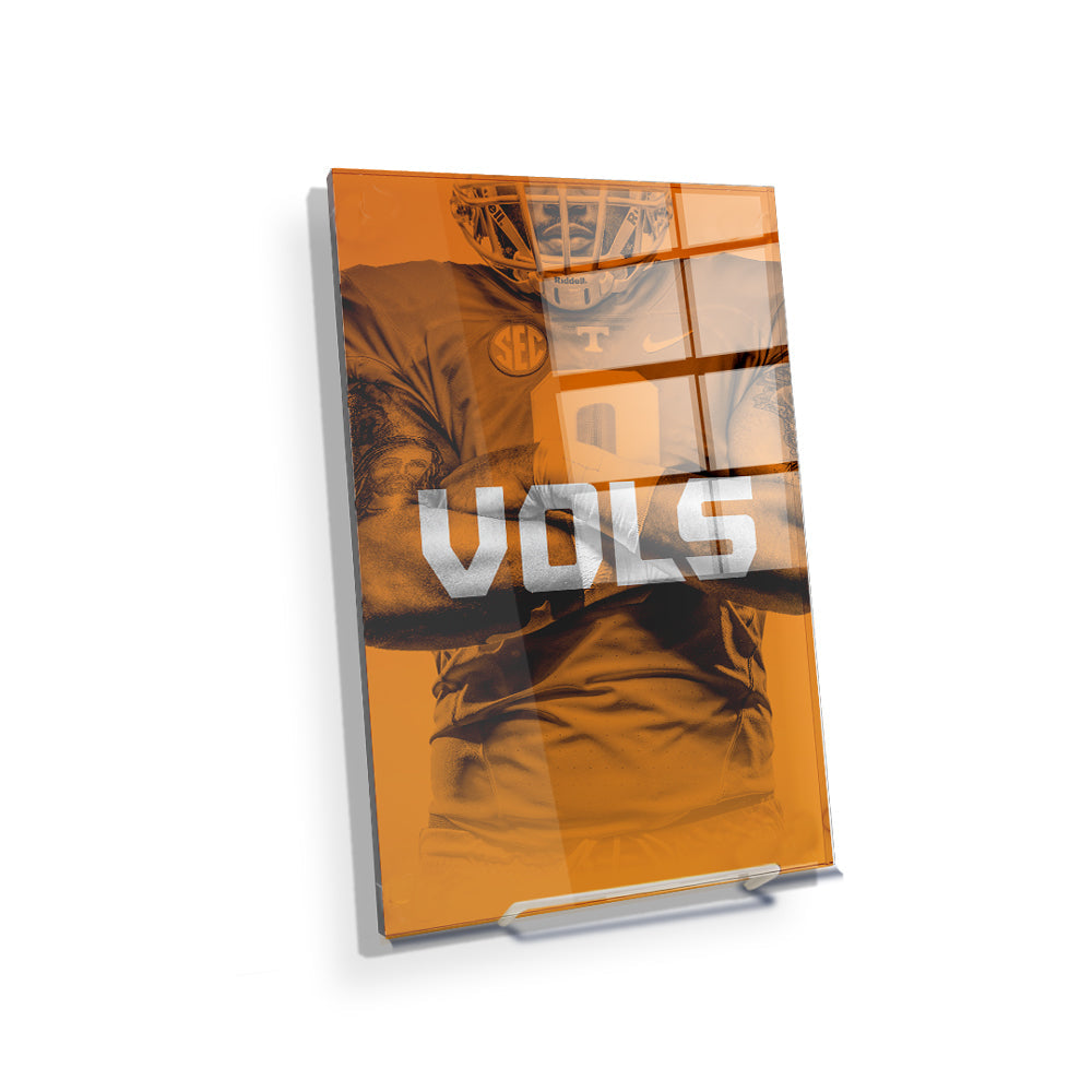 Tennessee Volunteers - Vols Orange - College Wall Art #Canvas