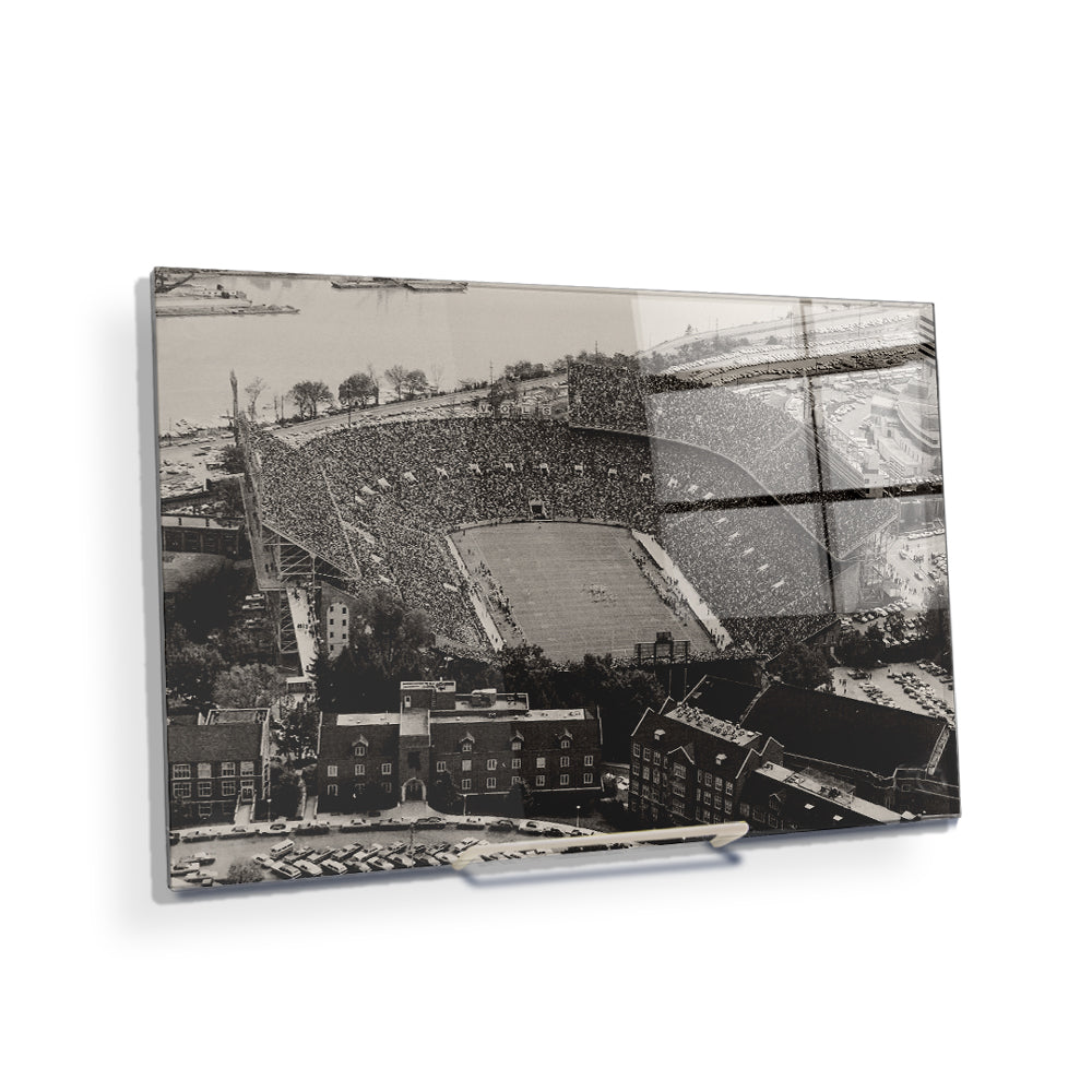 Tennessee Volunteers - Neyland Stadium 1960's - College Wall Art #Canvas