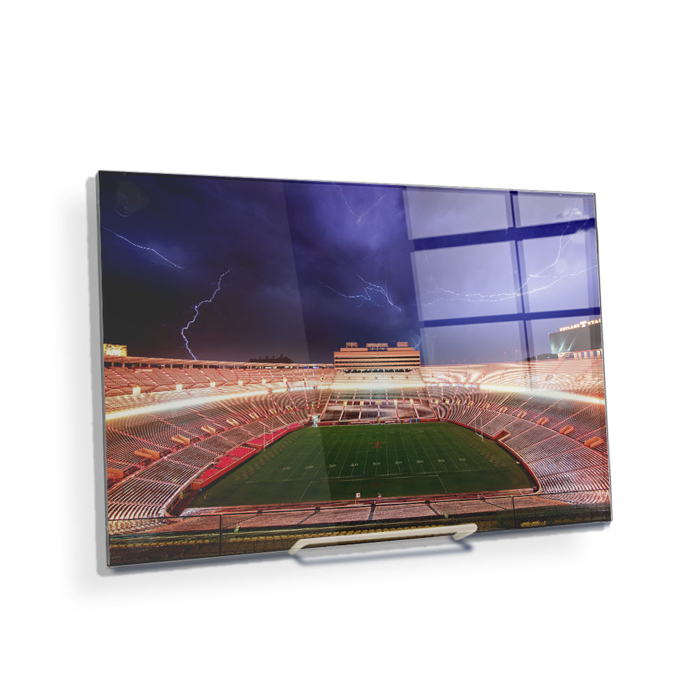 Tennessee Volunteers - Lightning Over Neyland - College Wall Art #Canvas