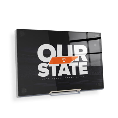 Tennessee Volunteers - Our State - College Wall Art #Acrylic Mini