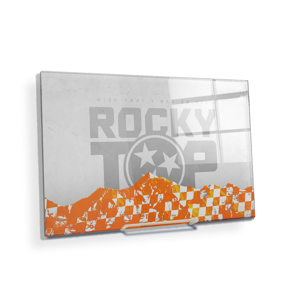 Tennessee Volunteers - On Ole Rocky Top - College Wall Art #Canvas