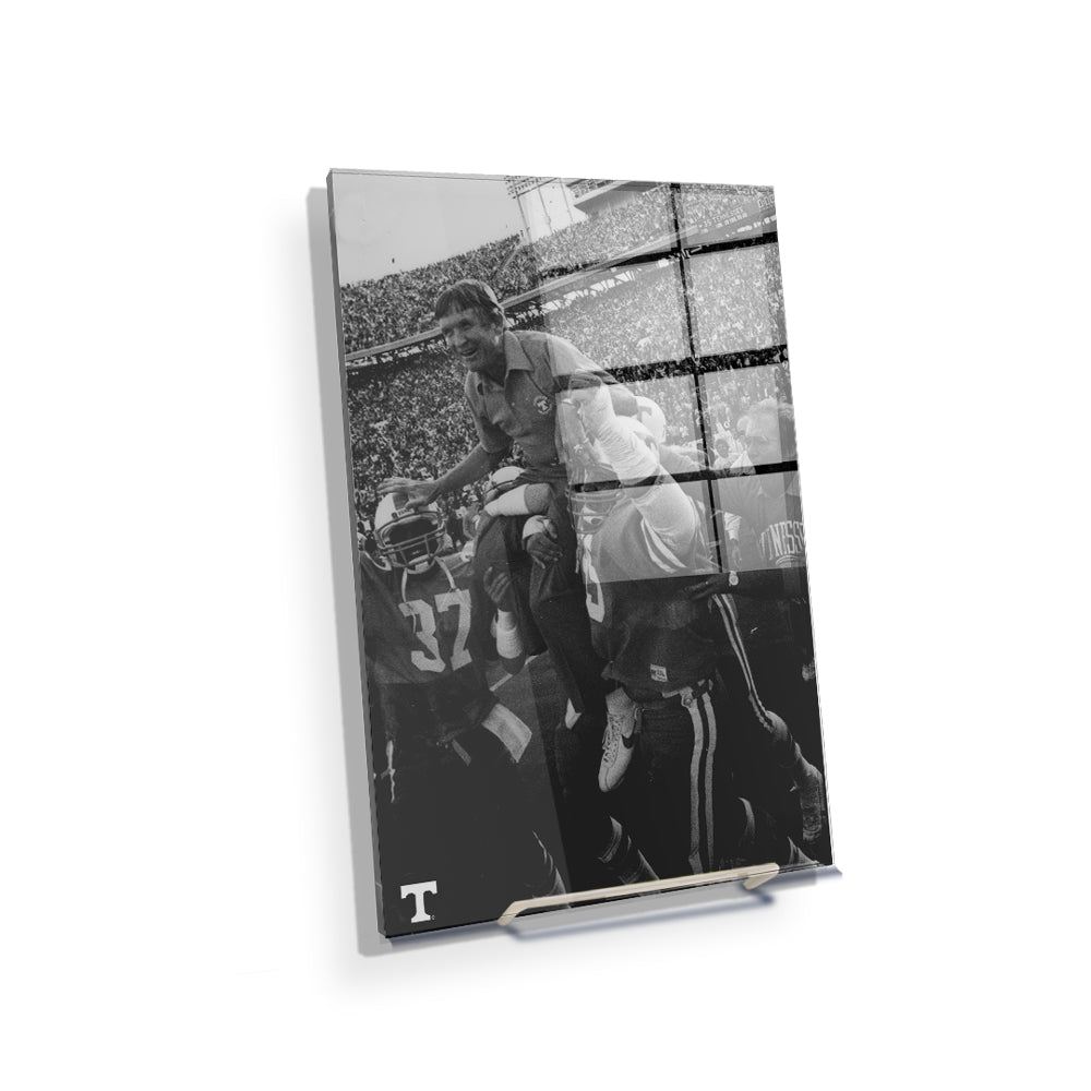 Tennessee Volunteers - Vintage Johnny Majors - College Wall Art 