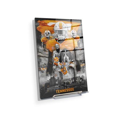 Tennessee Volunteers - This is Tennessee - College Wall Art #Acrylic Mini