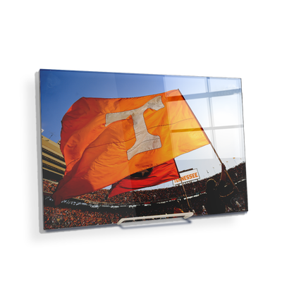 Tennessee Volunteers - T Flags - College Wall Art #Acrylic  Mini
