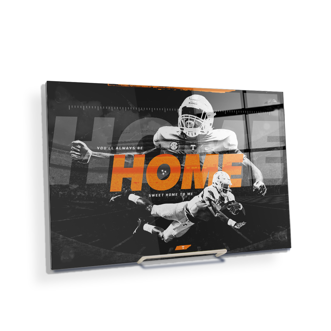 Tennessee Volunteers - Home - College Wall Art #Canvas