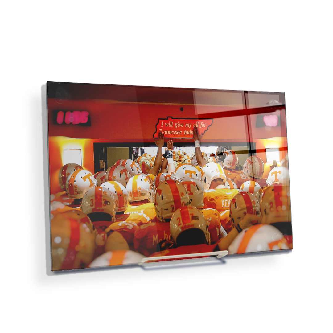 Tennessee Volunteers - I Will Give my All for Tennessee-Game Time - College Wall Art #Canvas