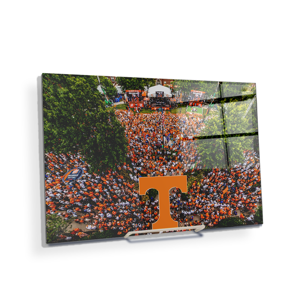 Tennessee Volunteers - Game Day Aerial - College Wall Art #Canvas
