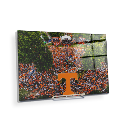 Tennessee Volunteers - Game Day Aerial - College Wall Art #Acrylic Mini