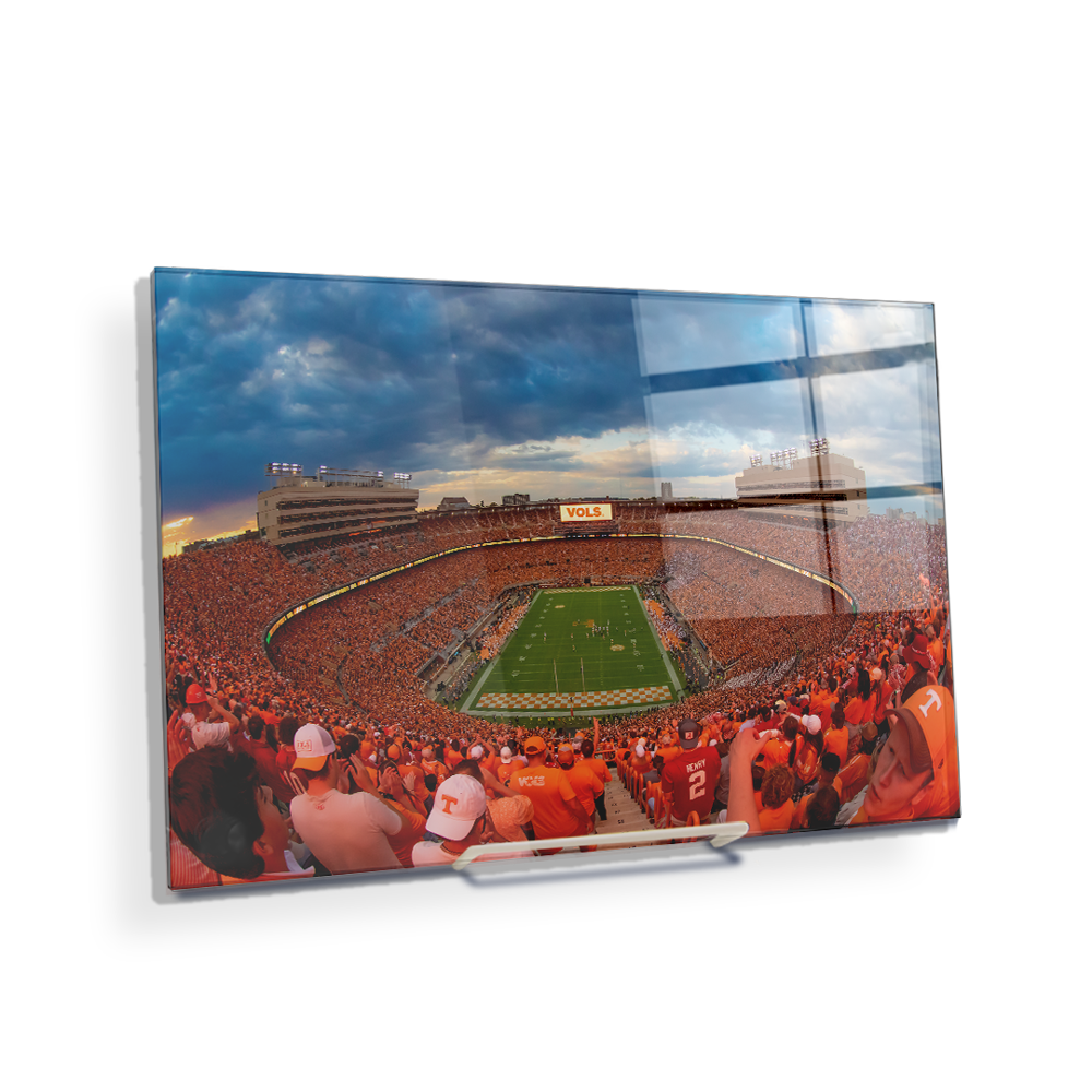 Tennessee Volunteers - Neyland Stadium Orange Out - College Wall Art #Canvas