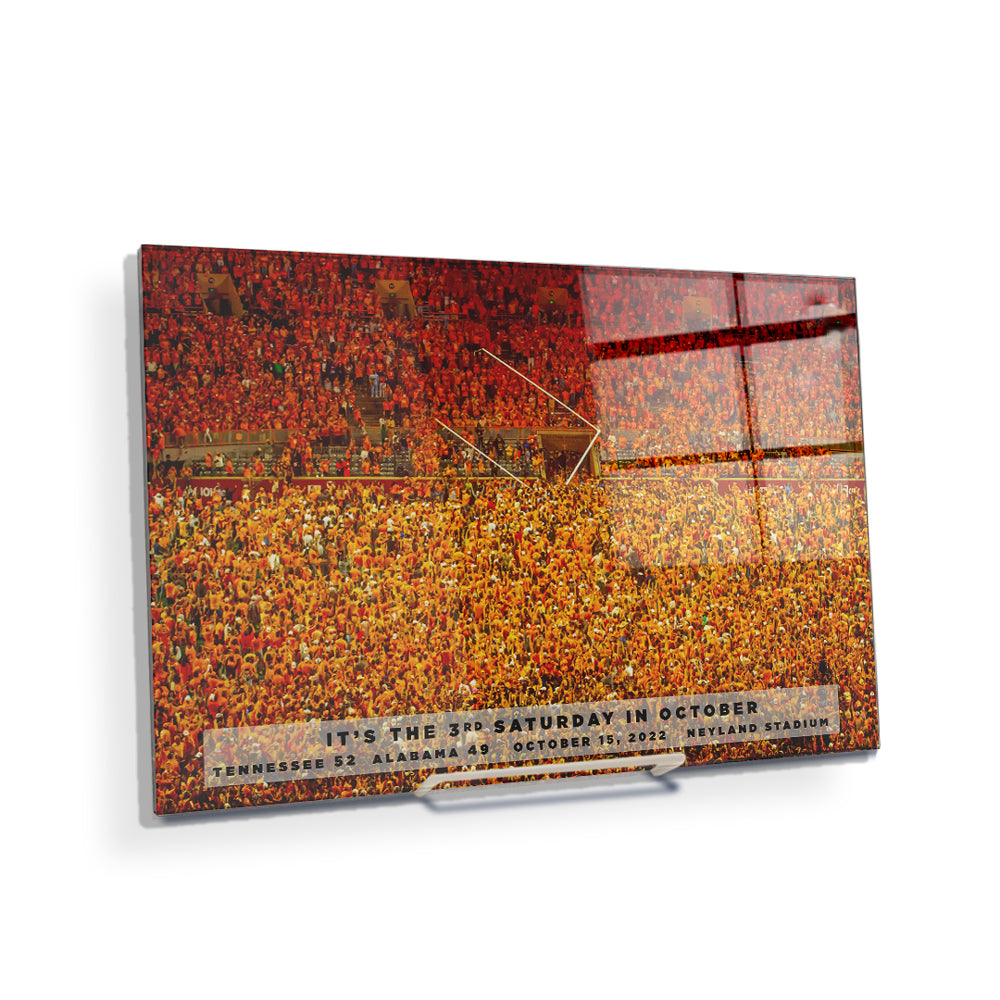 Tennessee Volunteers - Goal Post is Coming Down - College Wall Art #Canvas 