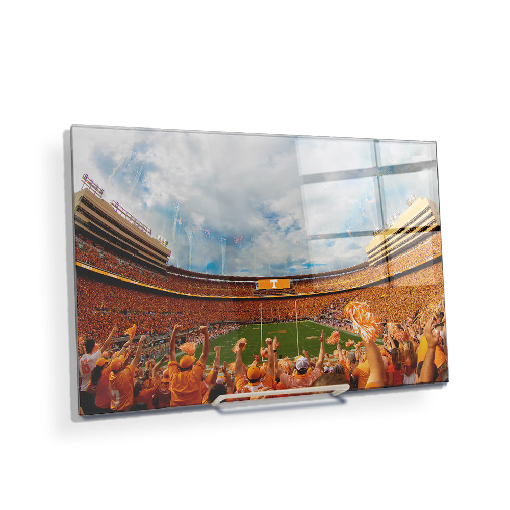 Tennessee Volunteers - Give Him Six End Zone - College Wall Art #Canvas