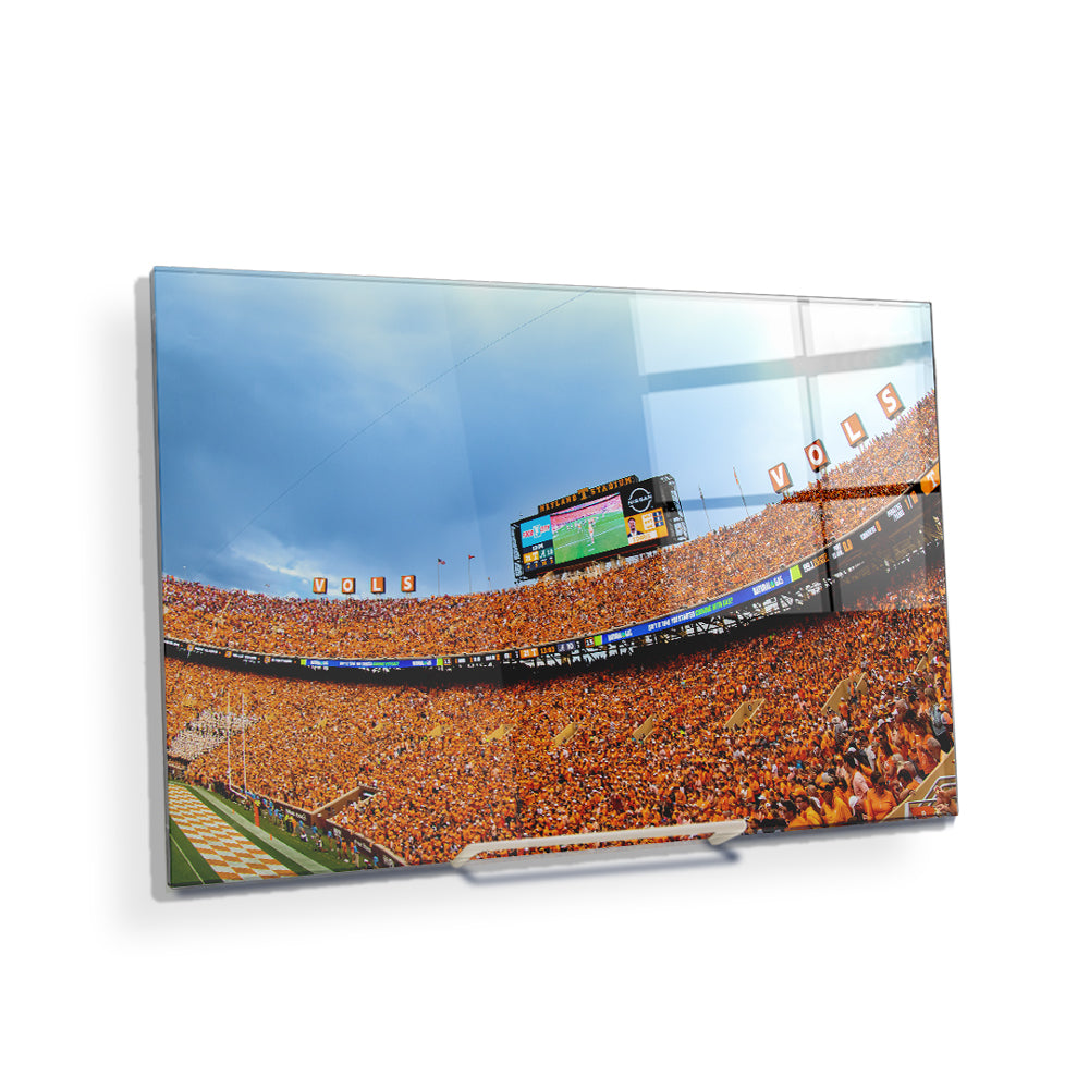 Tennessee Volunteers - VOLS VOLS Orange Out - College Wall Art #Canvas