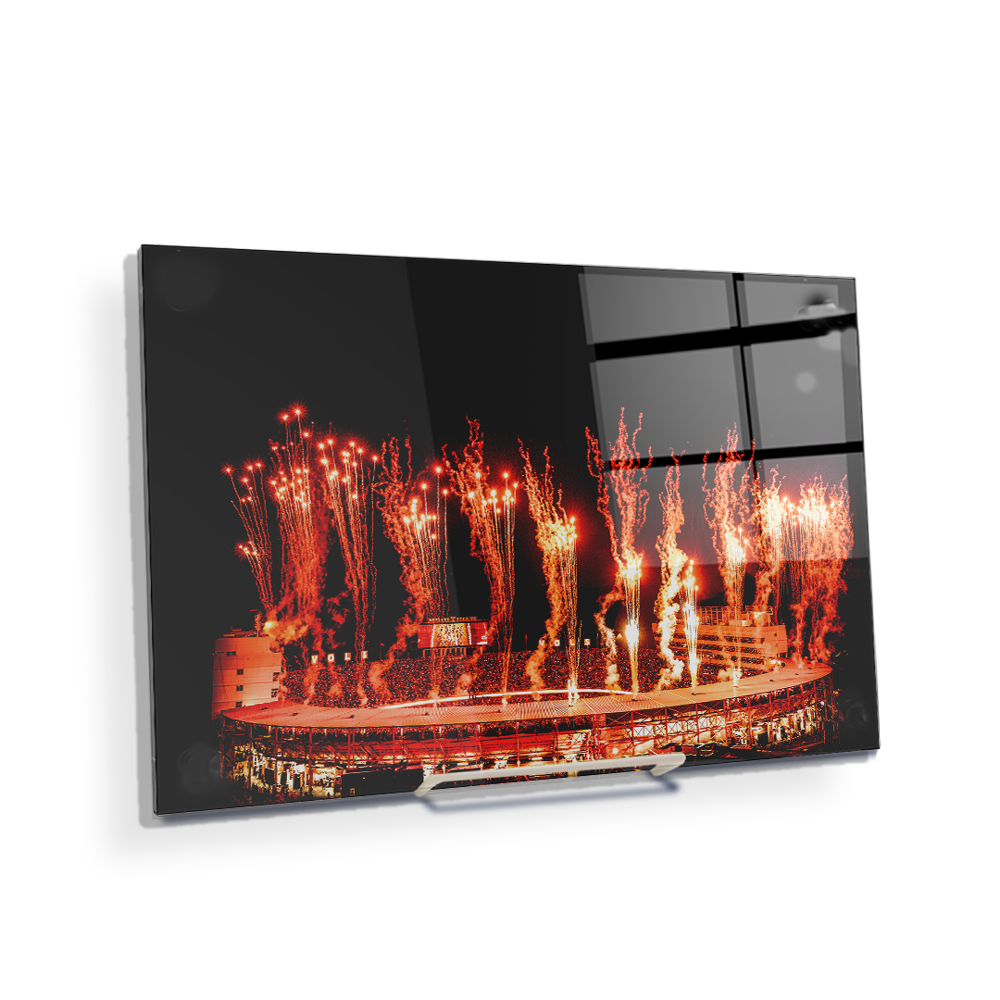 Tennessee Volunteers - Lighting up Neyland Stadium - College Wall Art #Canvas