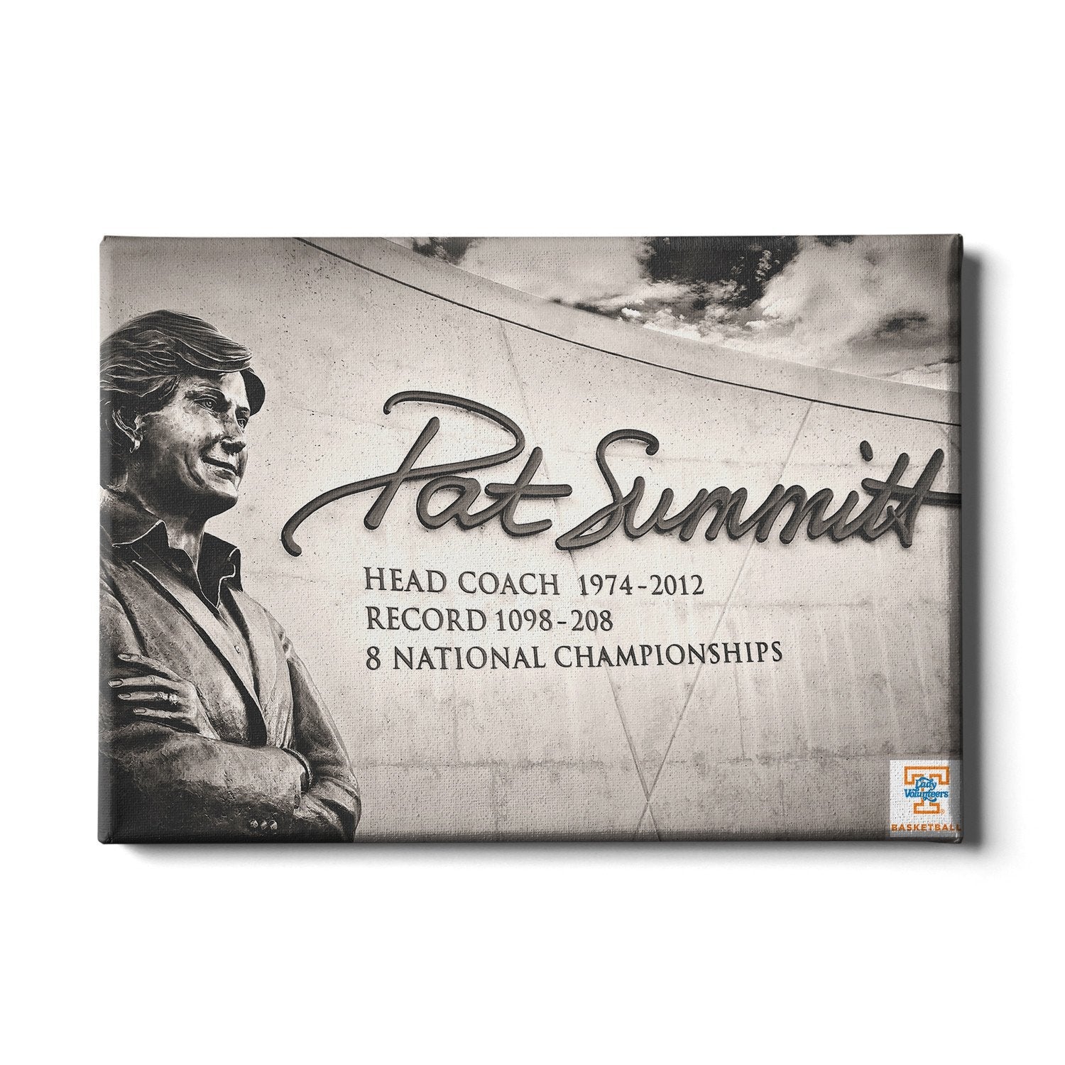 Tennessee Volunteers - Summitt Plaza - College Wall Art #Canvas