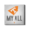 Tennessee Volunteers - My Vol All - College Wall Art #Canvas