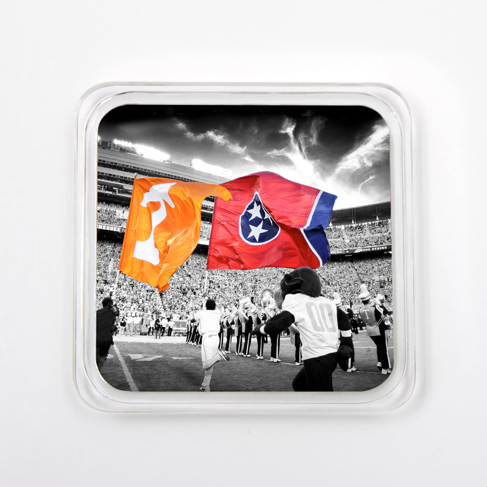 Tennessee Volunteers -  50 Years Running through the T Drink #Coaster
