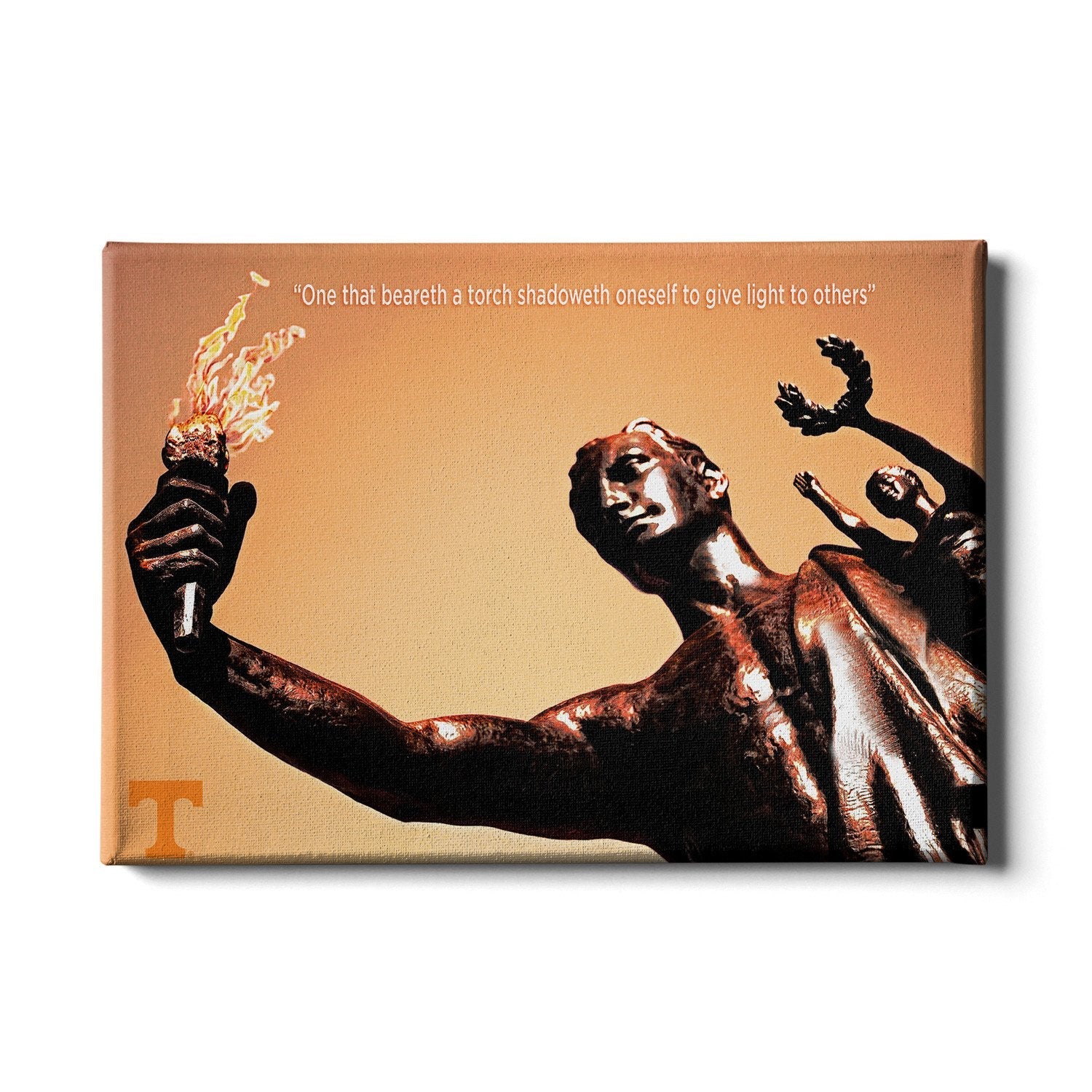 Tennessee Volunteers - Torchbearer 2 - College Wall Art #Canvas