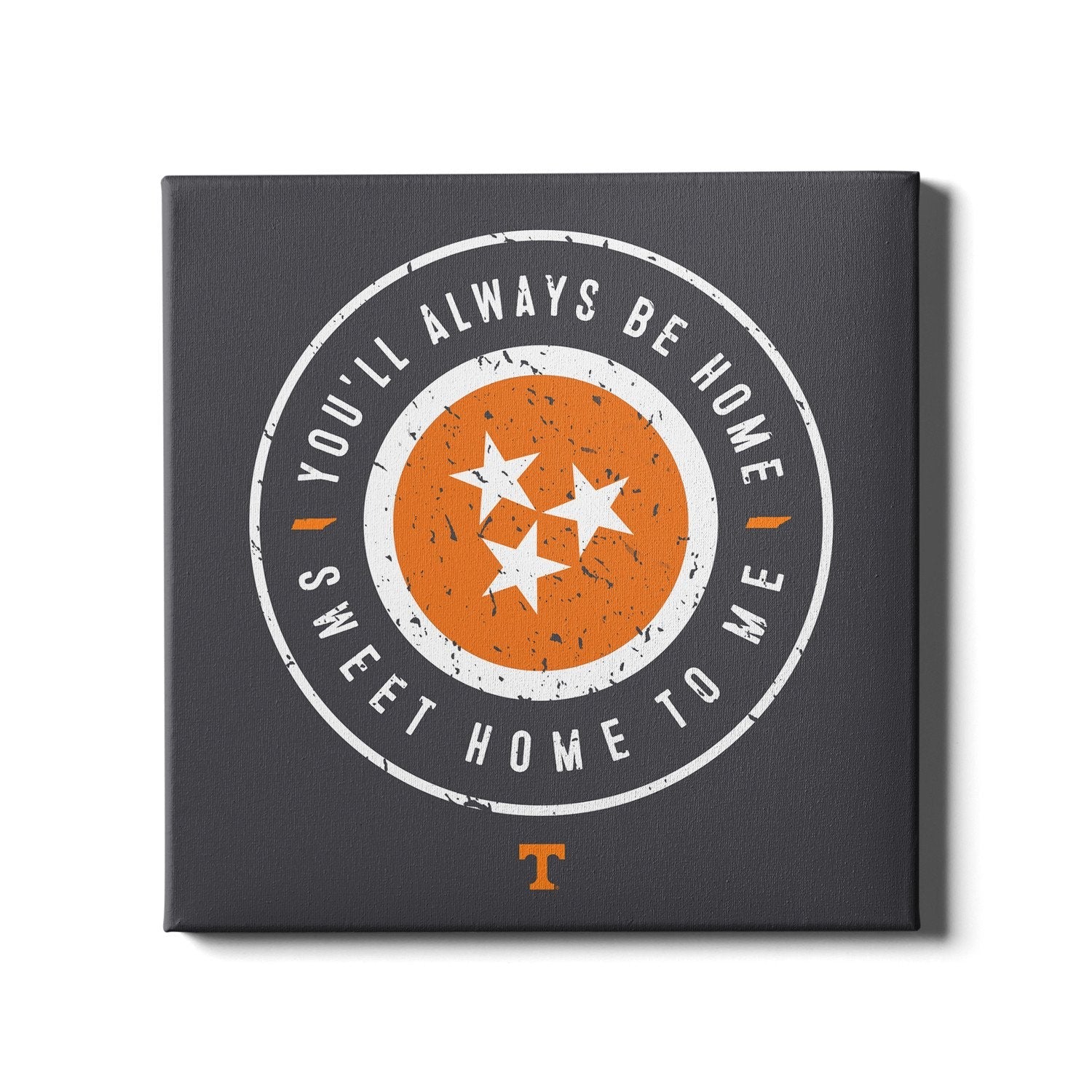 Tennessee Volunteers - TN You'll Always be Home - College Wall Art #Canvas