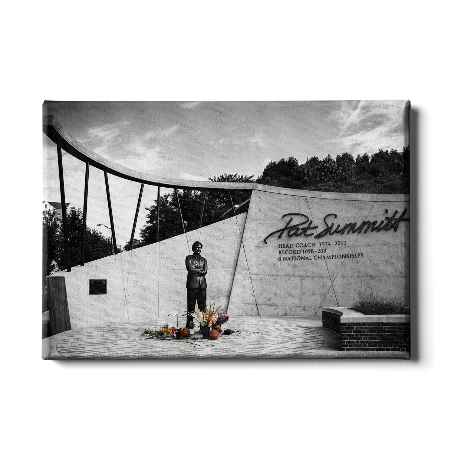 Tennessee Volunteers - Pat Summitt Plaza - College Wall Art #Canvas