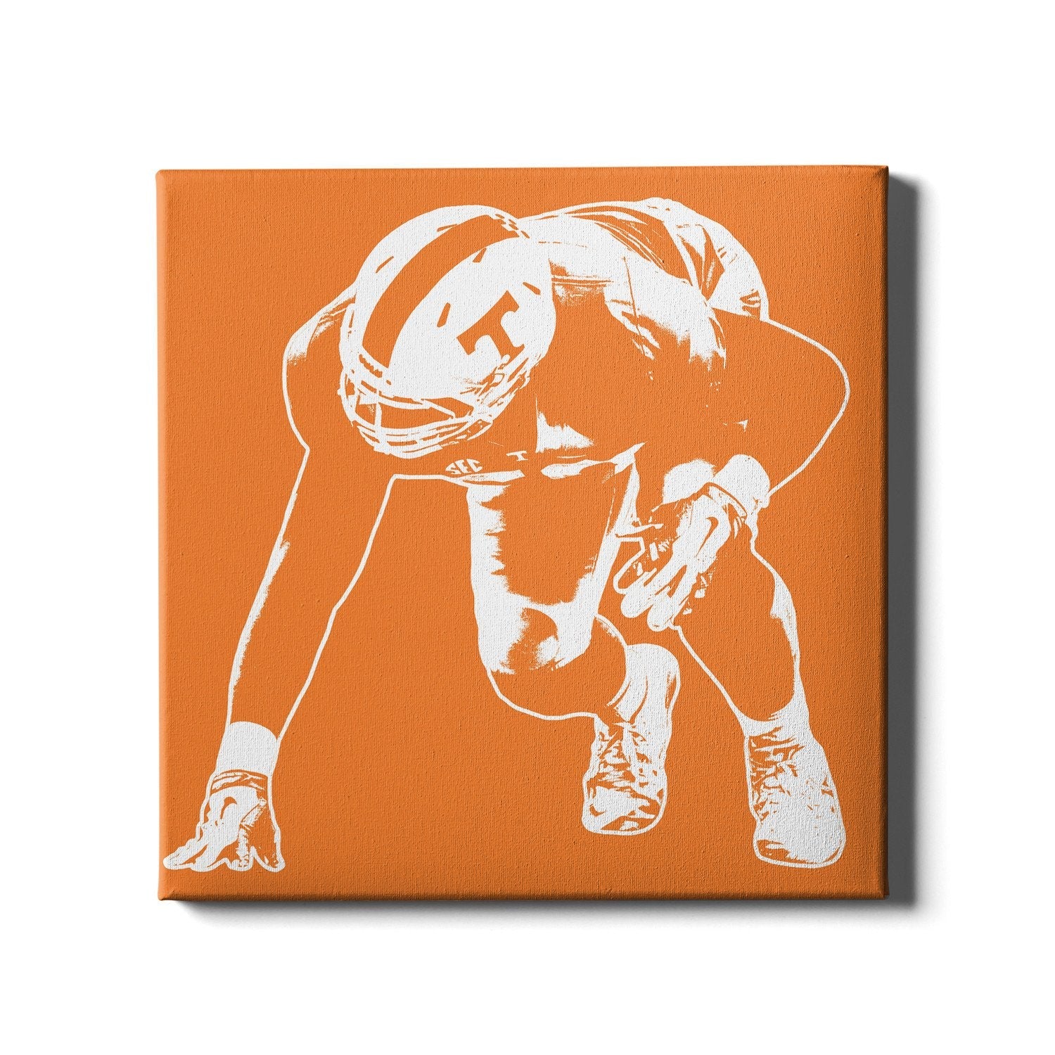Tennessee Volunteers - Pass Rush - College Wall Art #Canvas