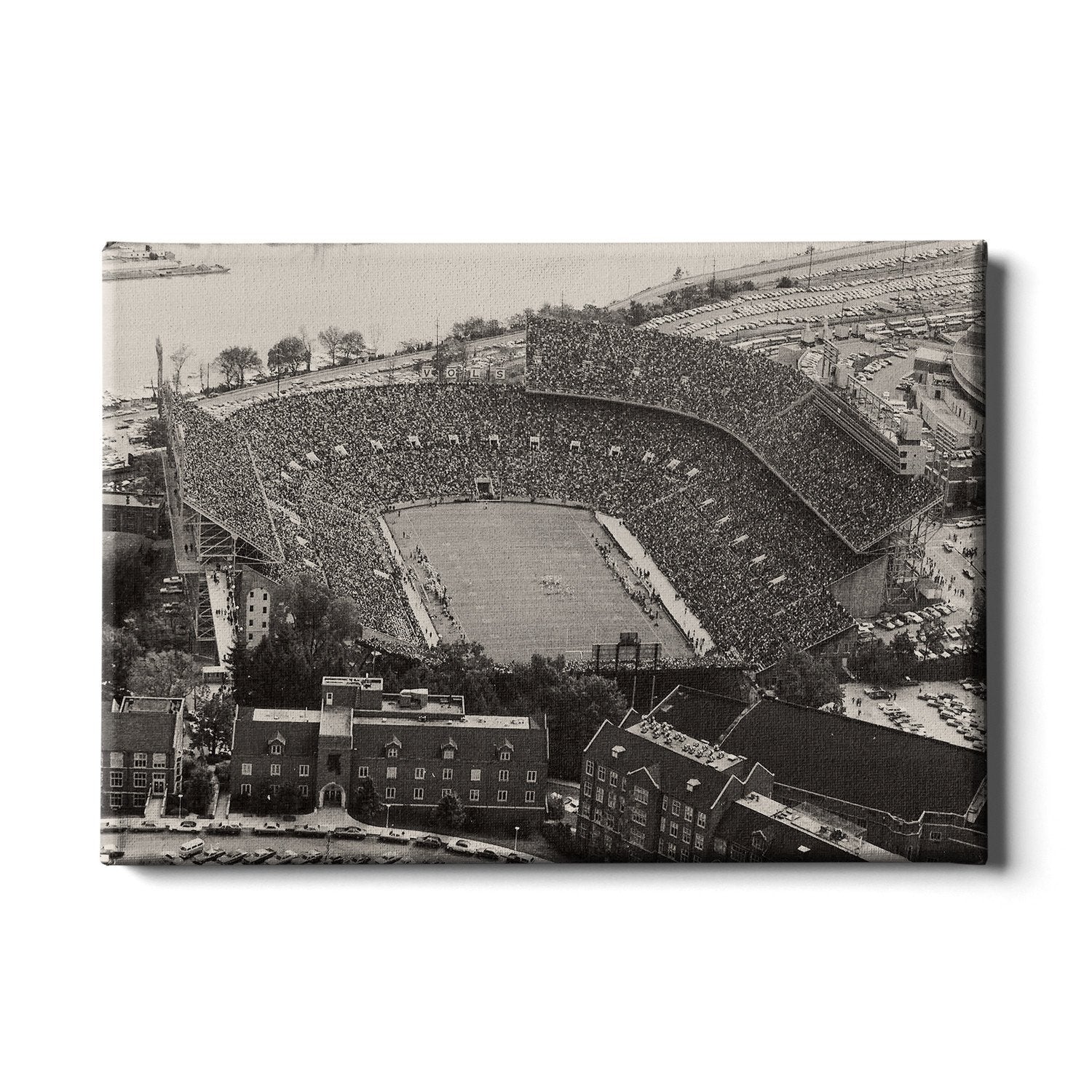 Tennessee Volunteers - Neyland Stadium 1960's - College Wall Art #Canvas