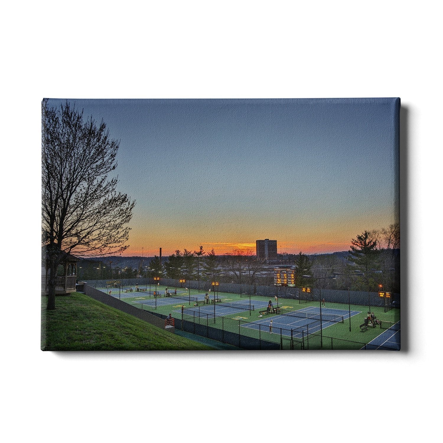 Tennessee Volunteers - Goodfriend Tennis Center - College Wall Art #Canvas