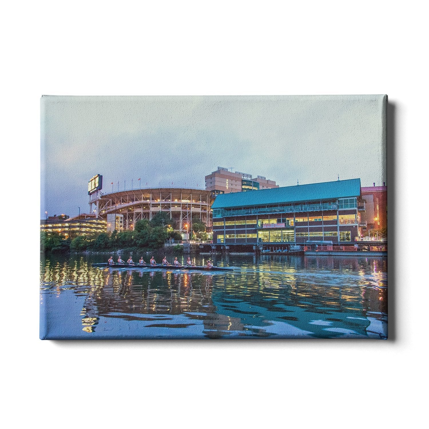 Tennessee Volunteers - Morning Row by Neyland - College Wall Art #Canvas