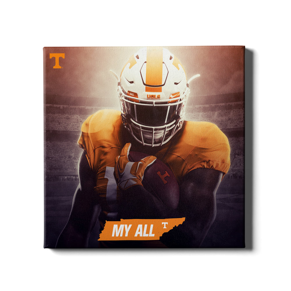 Tennessee Volunteers - My All T - College Wall Art #Canvas