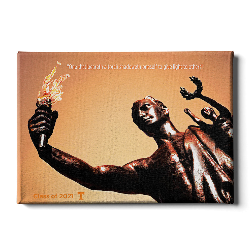 Tennessee Volunteers - Torchbearer Class of 2021 - College Wall Art #Canvas