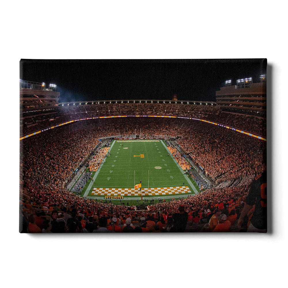 Tennessee Volunteers - Touchdown Tennessee - College Wall Art #Canvas