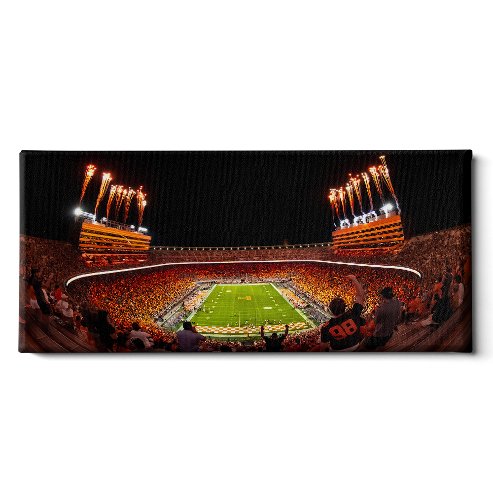 Tennessee Volunteers - Tennessee Score - College Wall Art #Canvas