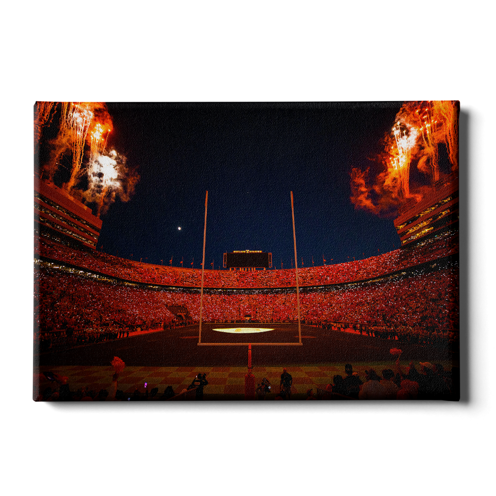 Tennessee Volunteers - Spot Light On Light Up Tennessee - College Wall Art #Canvas