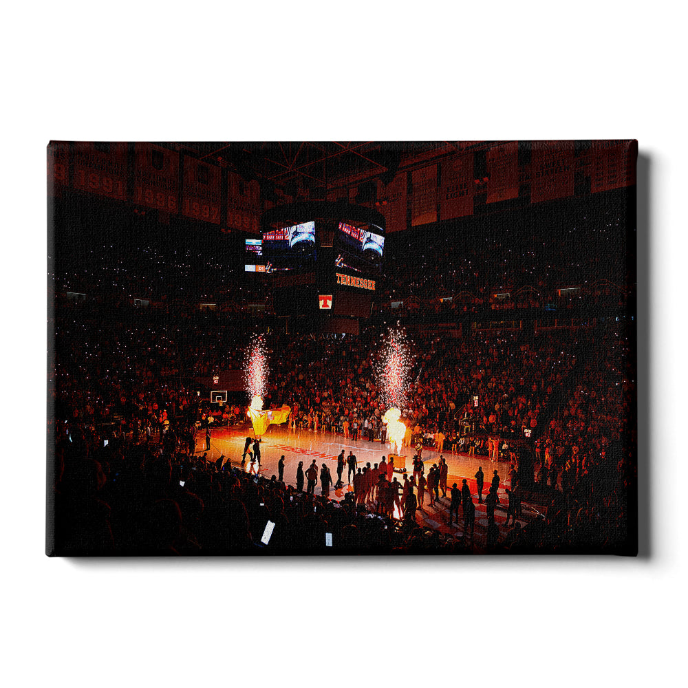 Tennessee Volunteers - Tennessee Basketball - College Wall Art #Canvas