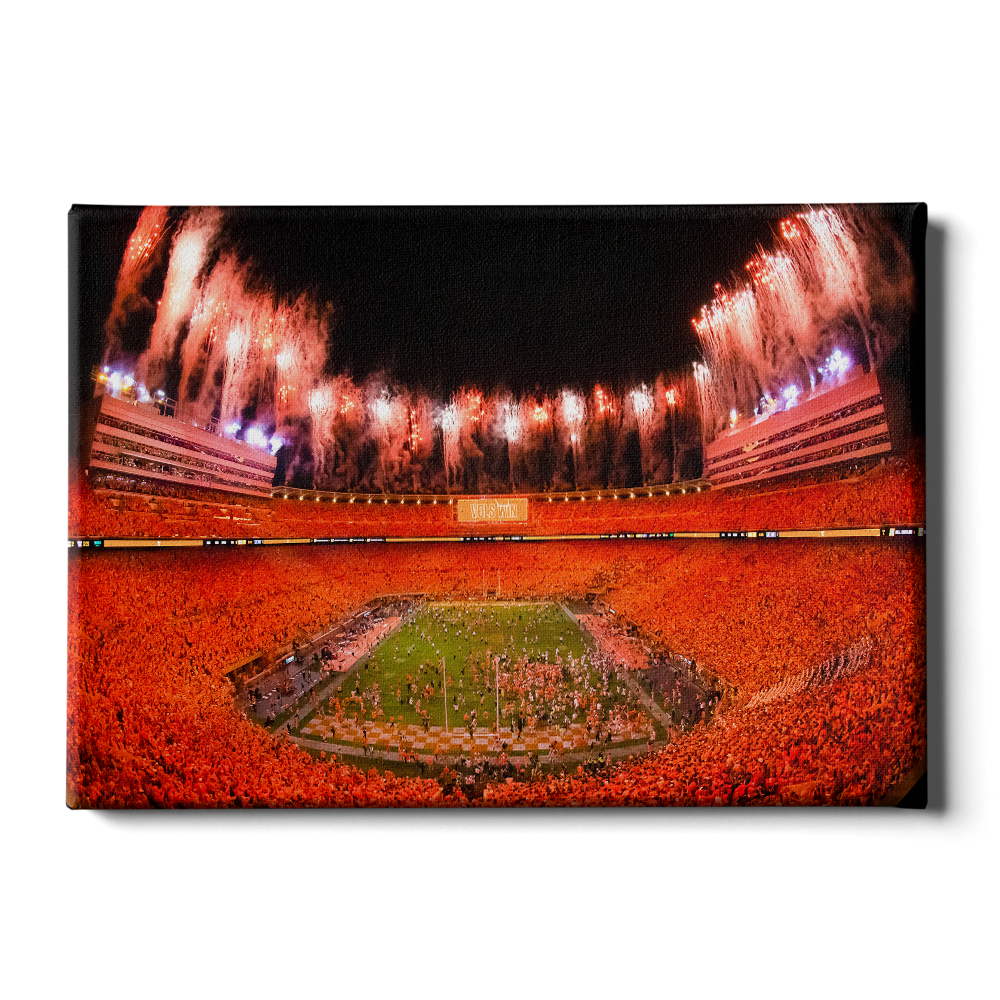 Tennessee Volunteers - Vols Beat Alabama - Vol Wall Art #Canvas