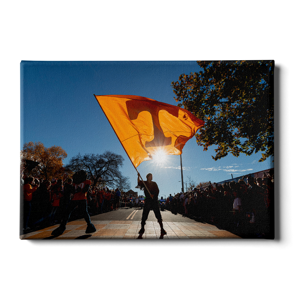 Tennessee Volunteers - Vol Walk vs. Kentucky - College Wall Art #Canvas