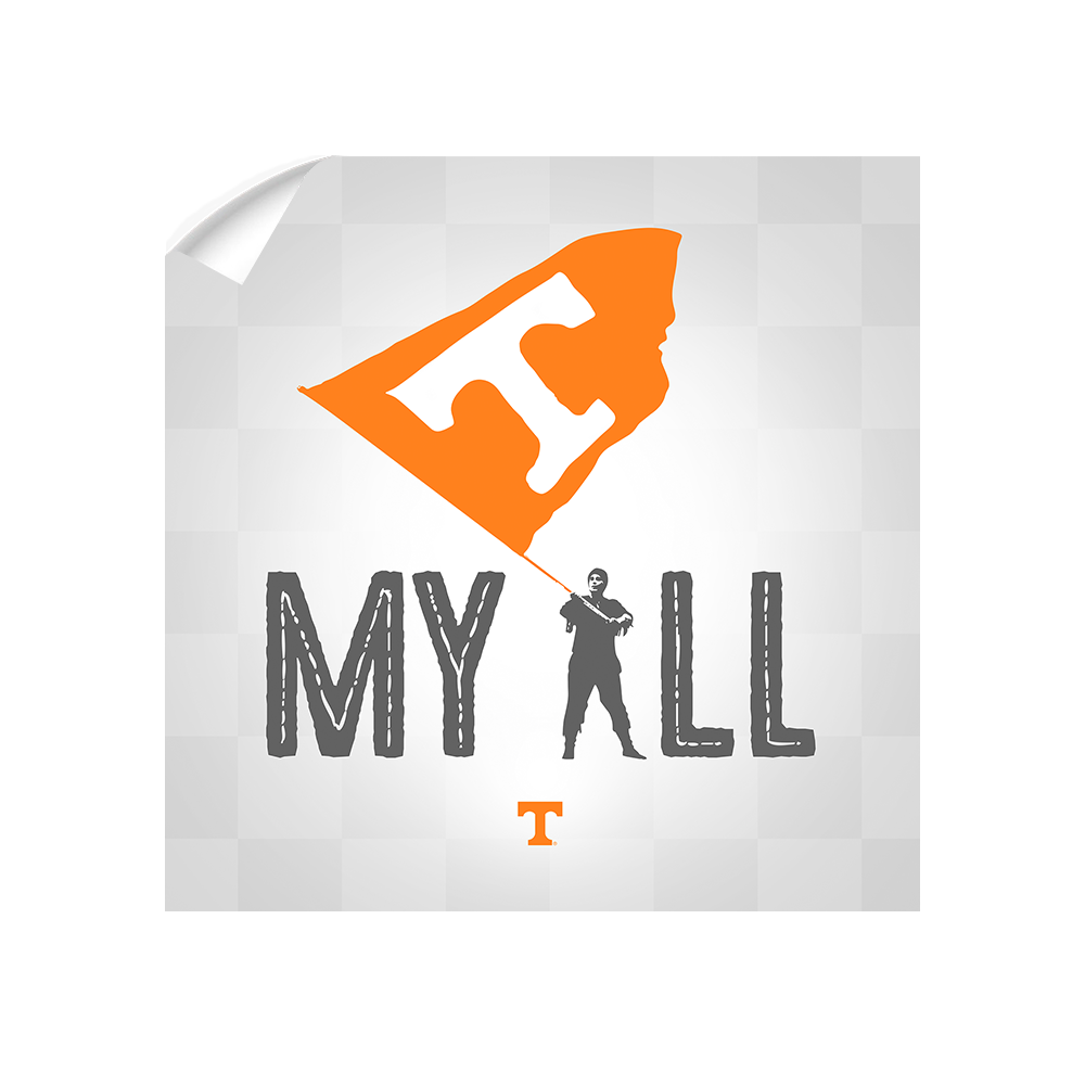 Tennessee Volunteers - My Vol All - College Wall Art #Canvas
