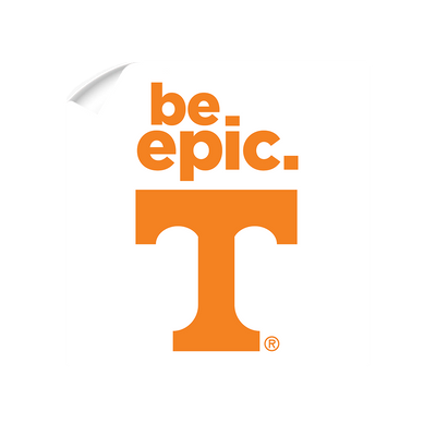 Tennessee Volunteers - Be Epic T - College Wall Art #Wall Decal