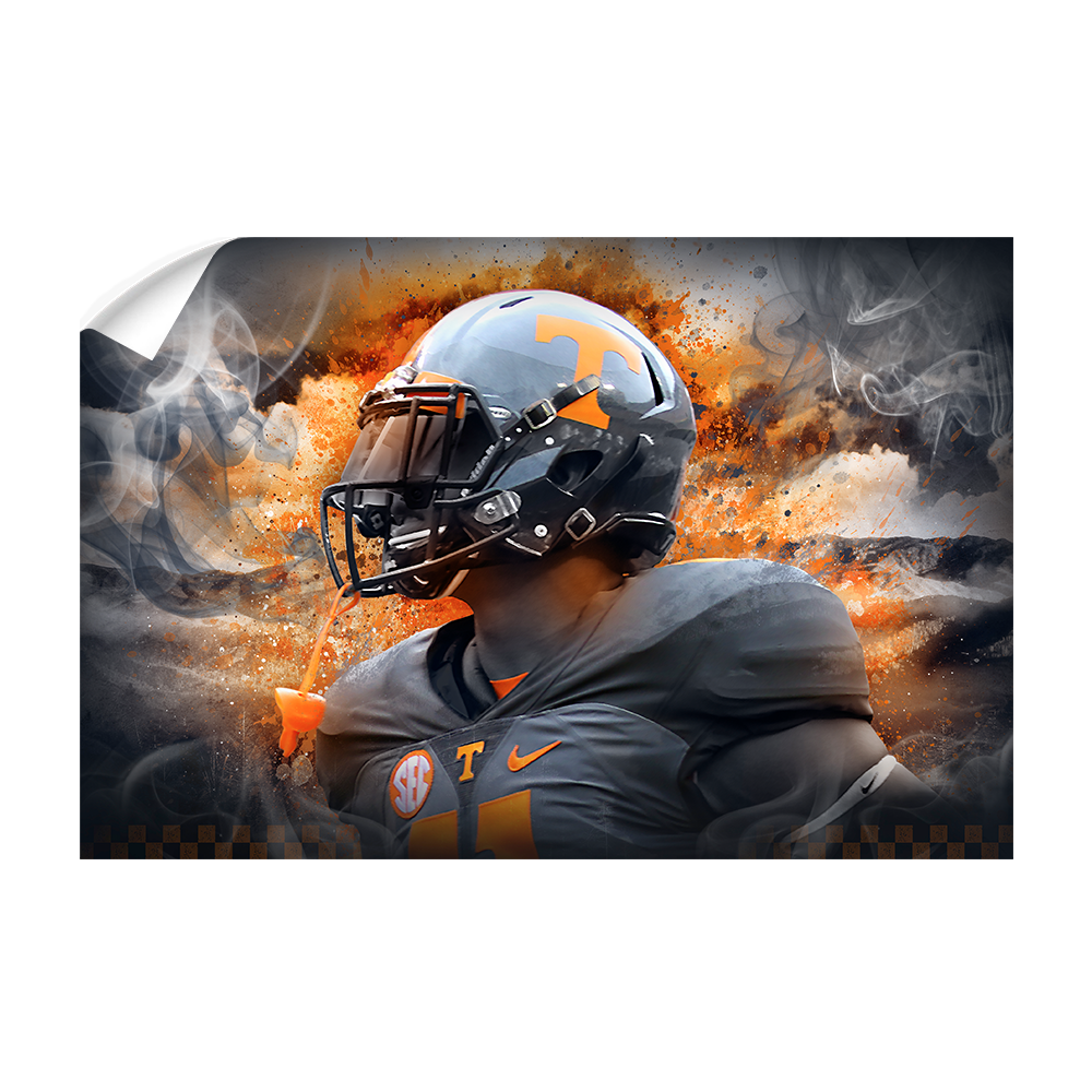 Tennessee Volunteers - Smokey Gray - College Wall Art #Canvas