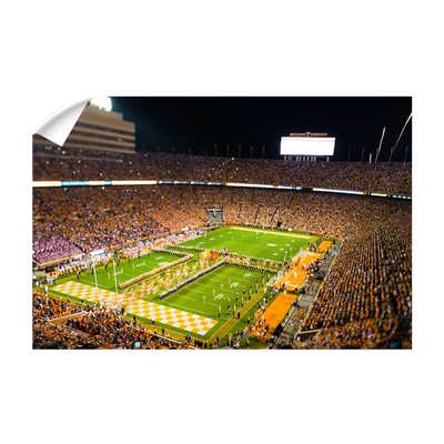 Tennessee Volunteers - Running Through the T 2015 - College Wall Art #Wall Decal