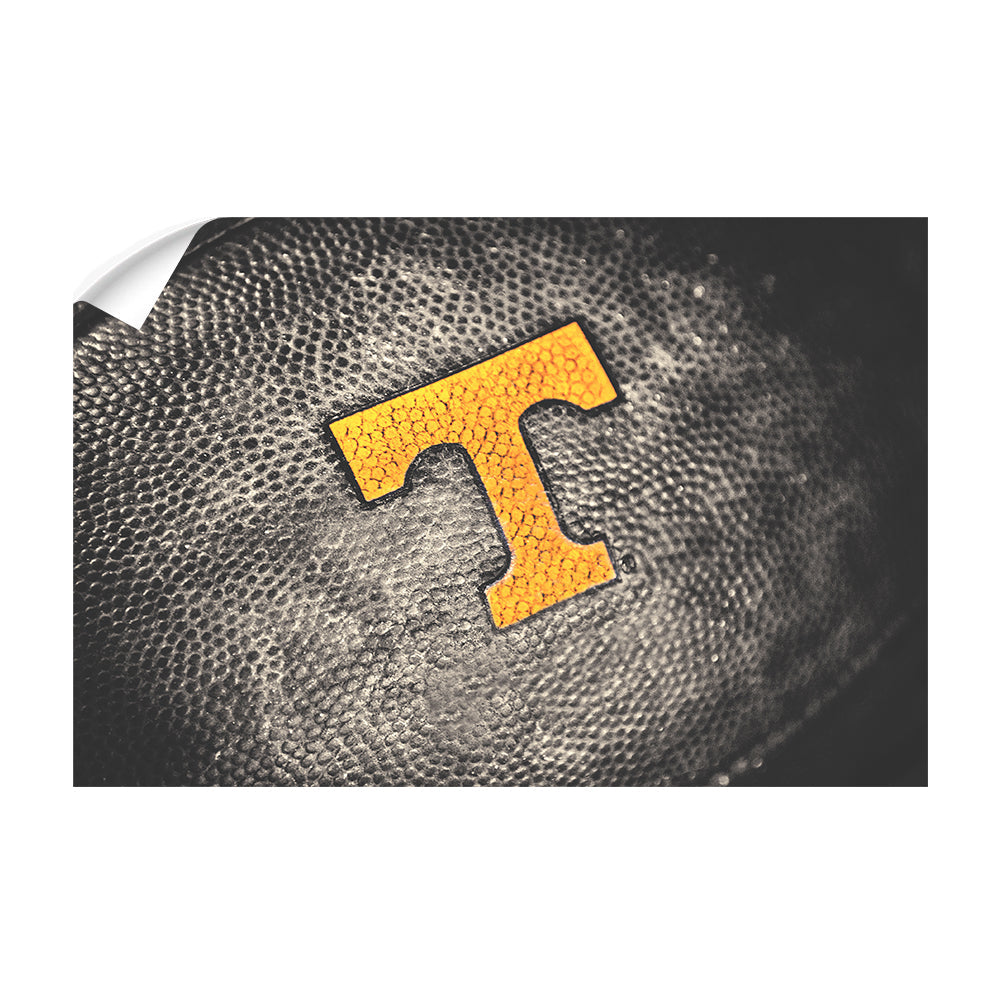 Tennessee Volunteers - Power T Football - College Wall Art #Canvas