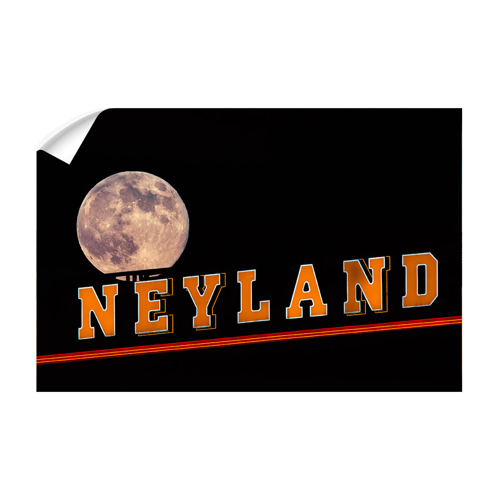 Tennessee Volunteers - Super Moon - College Wall Art #Canvas