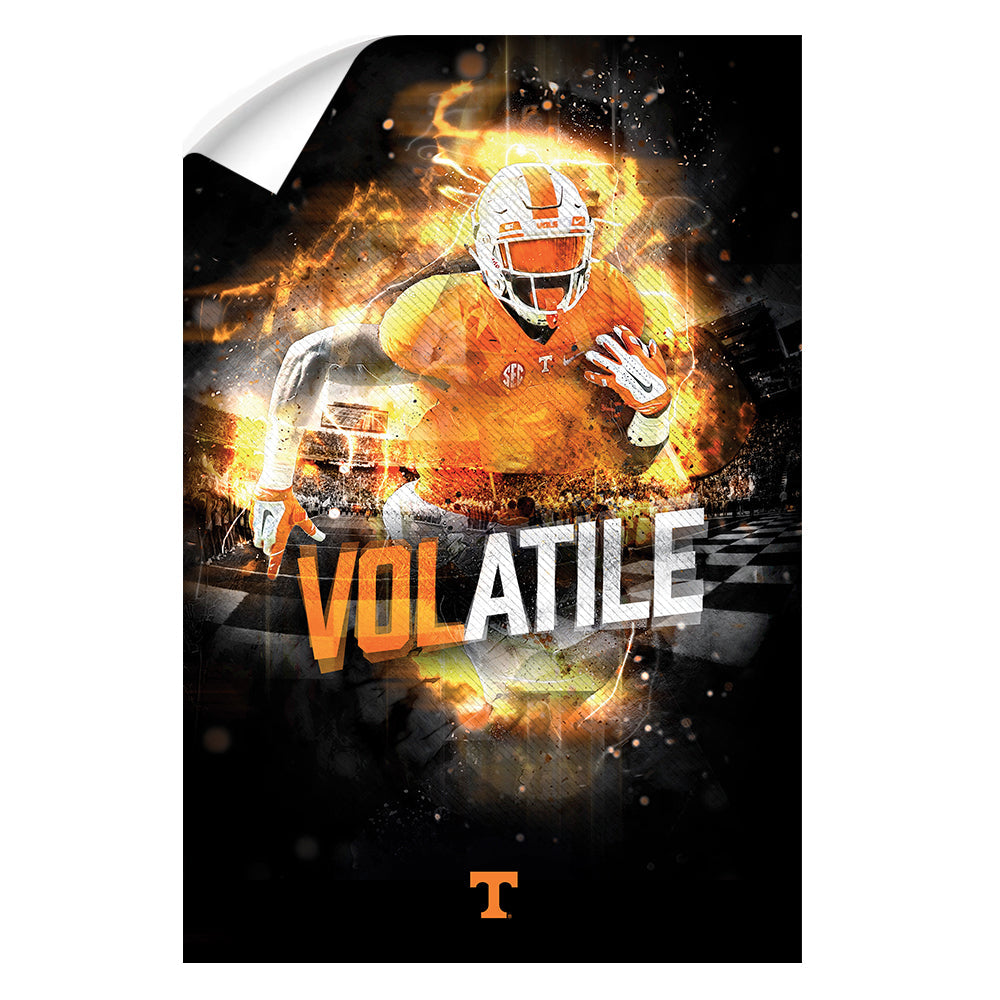 Tennessee Volunteers - Volatile - College Wall Art #Canvas